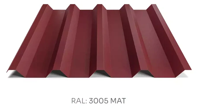 Trapézový plech Hornval T55 PE mat 0,5 mm
