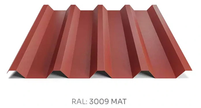 Trapézový plech Hornval T55 PE mat 0,5 mm