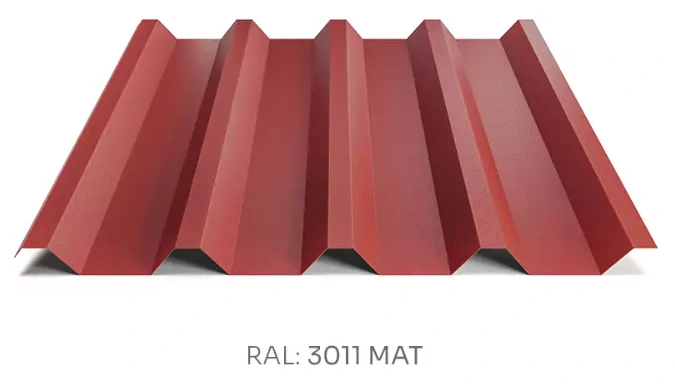 Trapézový plech Hornval T55 PE mat 0,5 mm