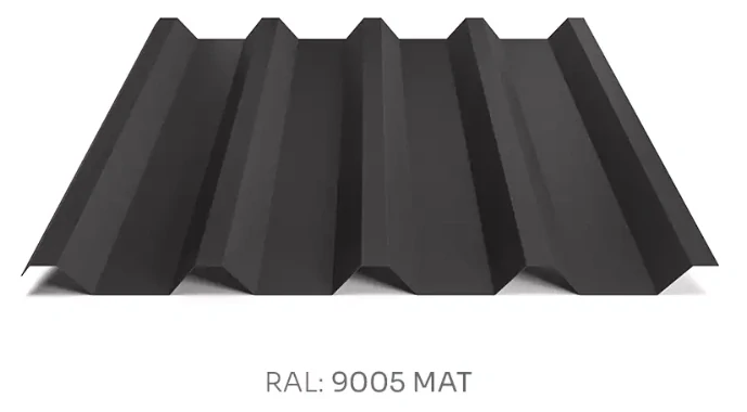 Trapézový plech Hornval T55 PE mat 0,5 mm