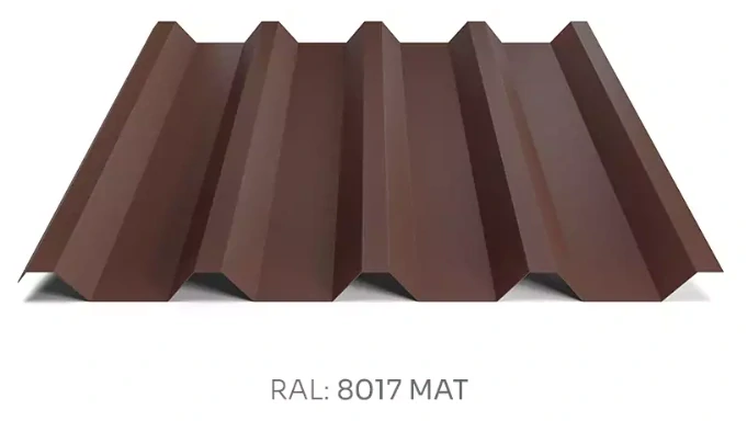 Trapézový plech Hornval T55 PE mat 0,55 mm