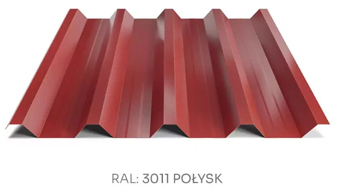 Trapézový plech Hornval T55 MAX PE lesk 0,5 mm