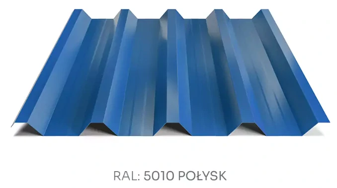 Trapézový plech Hornval T55 MAX PE lesk 0,5 mm
