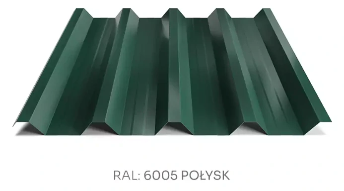 Trapézový plech Hornval T55 MAX PE lesk 0,5 mm
