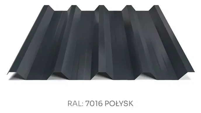 Trapézový plech Hornval T55 MAX PE lesk 0,5 mm