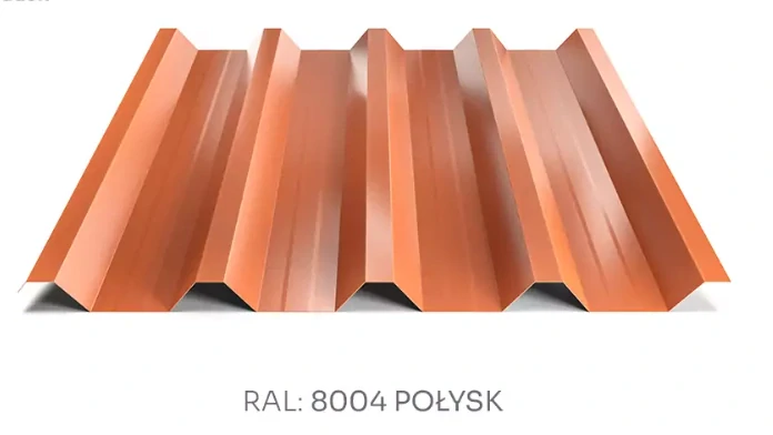 Trapézový plech Hornval T55 MAX PE lesk 0,5 mm