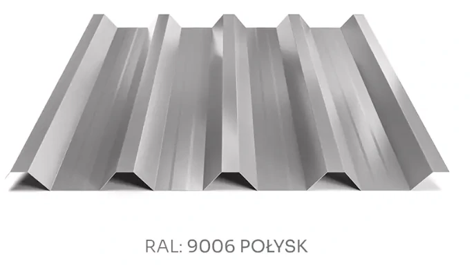 Trapézový plech Hornval T55 MAX PE lesk 0,5 mm