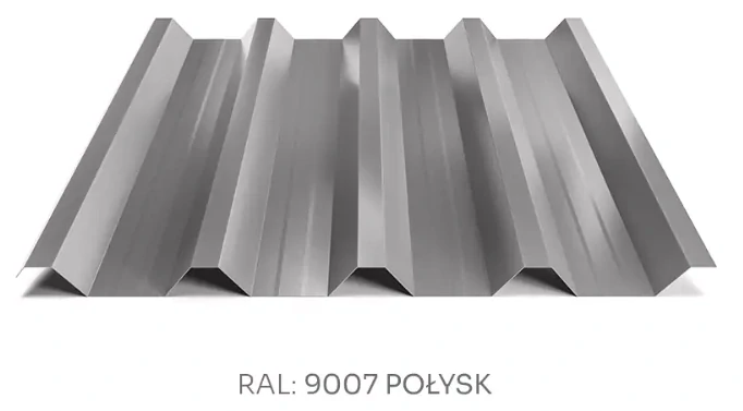 Trapézový plech Hornval T55 MAX PE lesk 0,5 mm