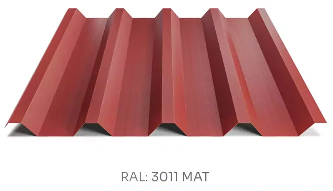 Trapézový plech Hornval T55 MAX PE mat 0,5 mm