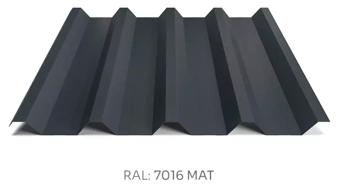Trapézový plech Hornval T55 MAX PE mat 0,5 mm