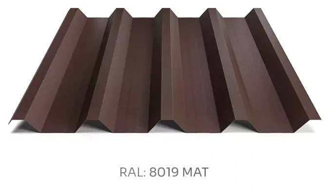 Trapézový plech Hornval T55 MAX PE mat 0,5 mm