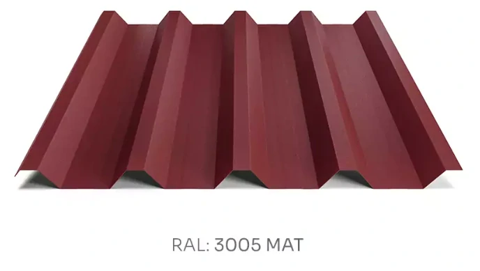 Trapézový plech Hornval T55 MAX PE mat 0,55 mm