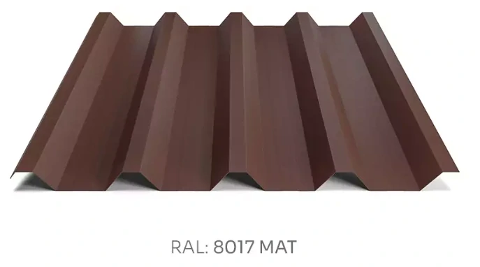 Trapézový plech Hornval T55 MAX PE mat 0,55 mm