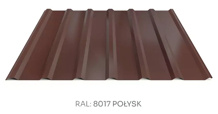 Trapézový plech Hornval T18 plus PE lesk 0,7 mm