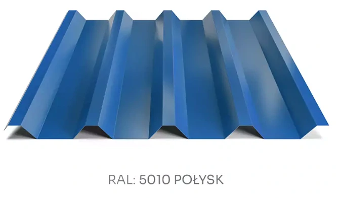 Trapézový plech Hornval T55 PE lesk 0,7 mm