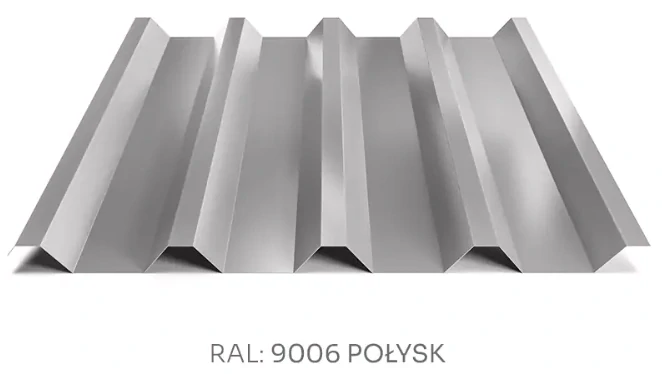 Trapézový plech Hornval T55 PE lesk 0,7 mm