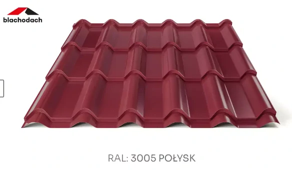 Plechová střešní krytina Hornval H3 20/350 PE lesk 0,5 mm