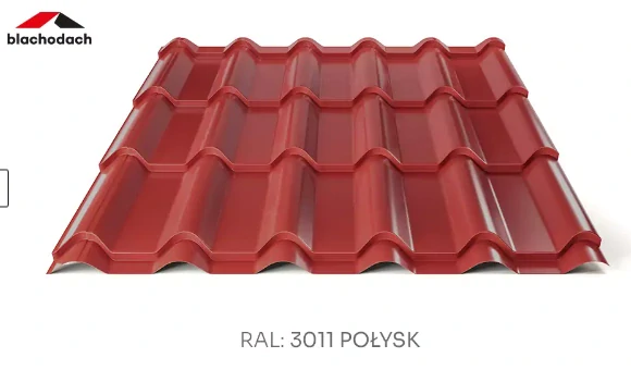 Plechová střešní krytina Hornval H3 20/350 PE lesk 0,5 mm