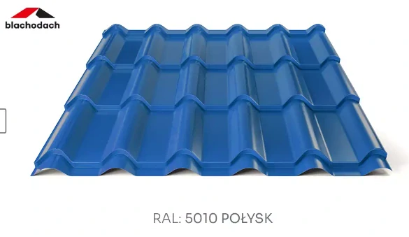 Plechová střešní krytina Hornval H3 20/350 PE lesk 0,5 mm