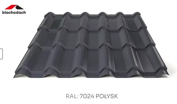 Plechová střešní krytina Hornval H3 20/350 PE lesk 0,5 mm