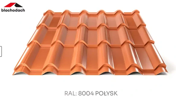 Plechová střešní krytina Hornval H3 20/350 PE lesk 0,5 mm