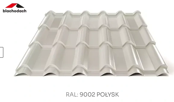 Plechová střešní krytina Hornval H3 20/350 PE lesk 0,5 mm