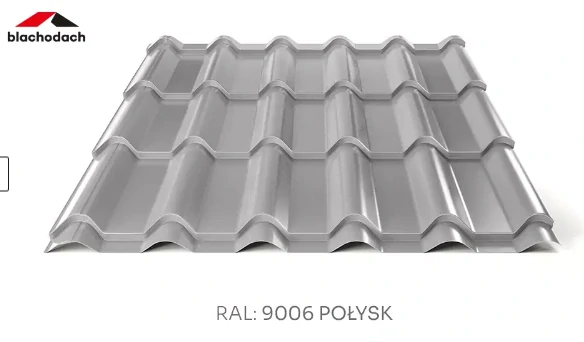 Plechová střešní krytina Hornval H3 20/350 PE lesk 0,5 mm