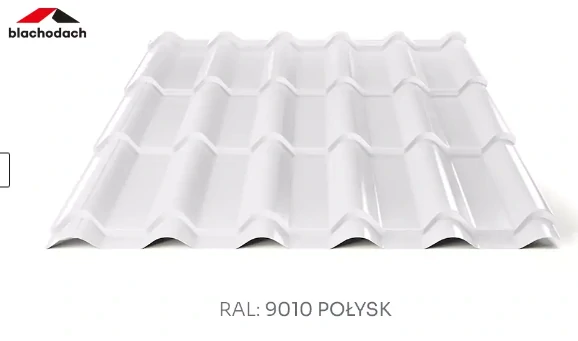 Plechová střešní krytina Hornval H3 20/350 PE lesk 0,5 mm