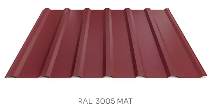Trapézový plech Hornval T18 PLUS PE mat 0,55 mm