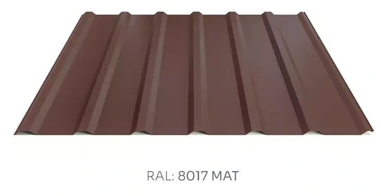 Trapézový plech Hornval T18 PLUS PE mat 0,55 mm