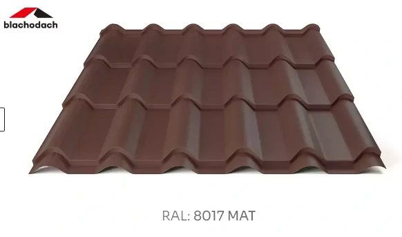 Plechová střešní krytina Hornval H3 20/350 PE mat 0,55 mm