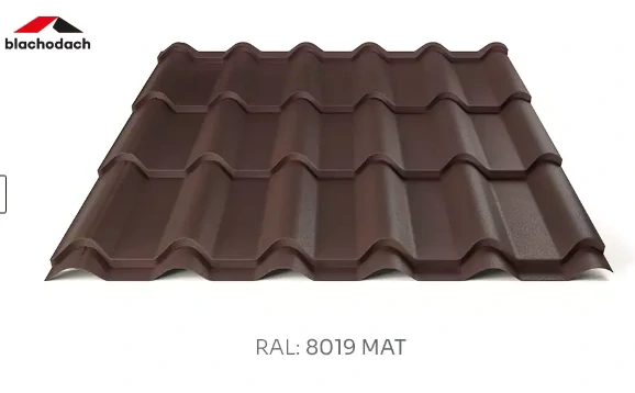 Plechová střešní krytina Hornval H3 20/350 PE mat 0,5 mm