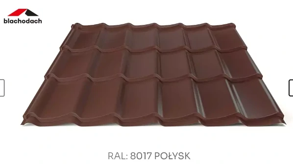Plechová střešní krytina Hornval H4 20/350 PE lesk 0,5 mm