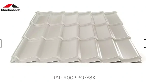 Plechová střešní krytina Hornval H4 20/350 PE lesk 0,5 mm