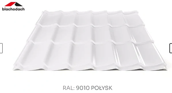 Plechová střešní krytina Hornval H4 20/350 PE lesk 0,5 mm