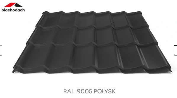 Plechová střešní krytina Hornval H4 20/350 PE lesk 0,55 mm