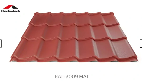 Plechová střešní krytina Hornval H4 20/350 PE mat 0,5 mm