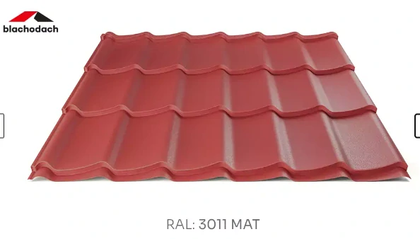 Plechová střešní krytina Hornval H4 20/350 PE mat 0,5 mm