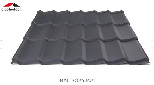 Plechová střešní krytina Hornval H4 20/350 PE mat 0,5 mm