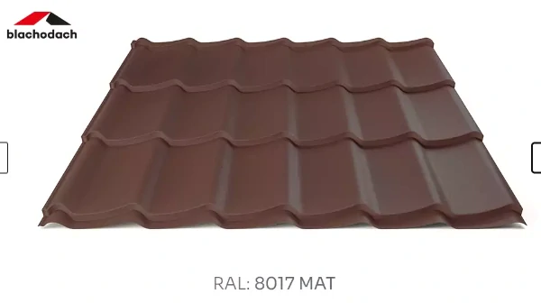 Plechová střešní krytina Hornval H4 20/350 PE mat 0,55 mm