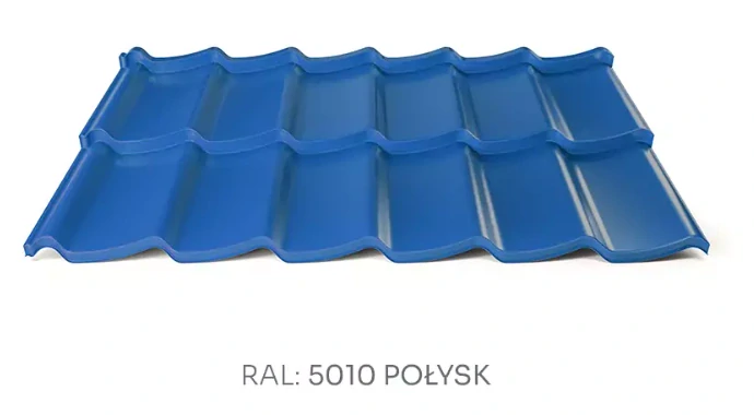 Modulová plechová střešní krytina Hornval H2 PE lesk 0,5 mm