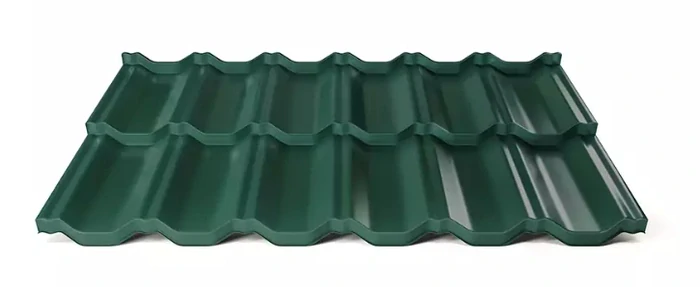 Modulová plechová střešní krytina Hornval H2 PE lesk 0,55 mm