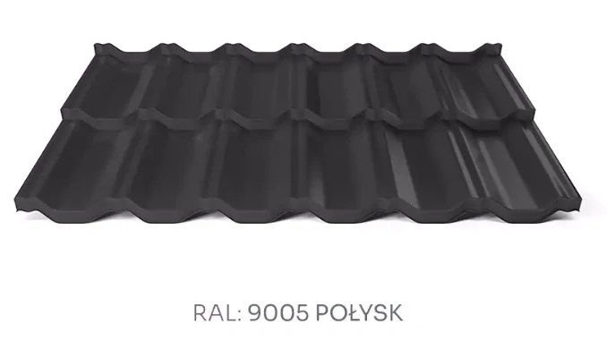 Modulová plechová střešní krytina Hornval H2 PE mat 0,5 mm