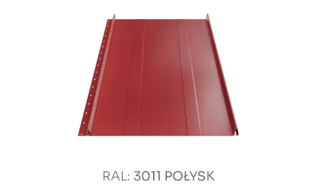 Střešní panel H6 PE max prolisy lesk 0,5 mm