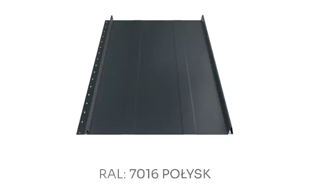 Střešní panel H6 PE max prolisy lesk 0,5 mm