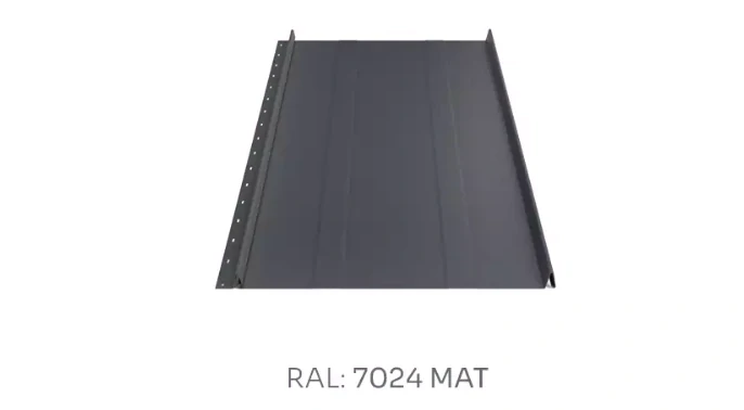 Střešní panel H6 PE max prolisy mat 0,5 mm