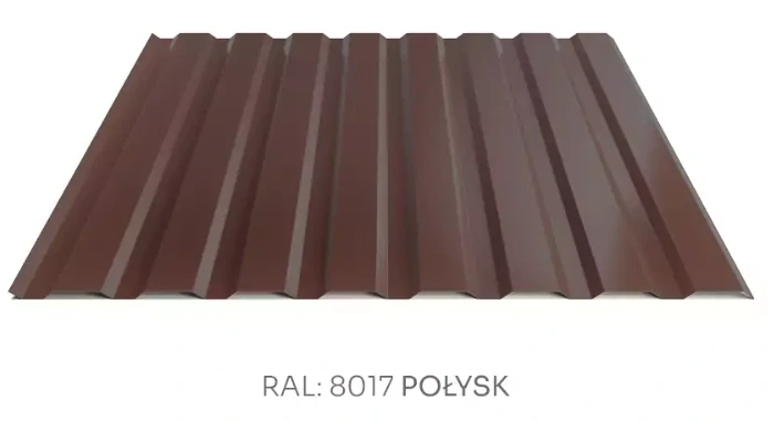 Trapézový plech Hornval E14 elevace PE lesk 0,7 mm