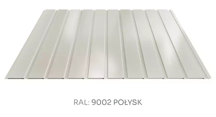 Trapézový plech Hornval E7 elevace PE lesk 0,7 mm