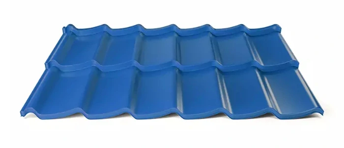 Modulová plechová střešní krytina Hornval H7 PE lesk 0,55 mm