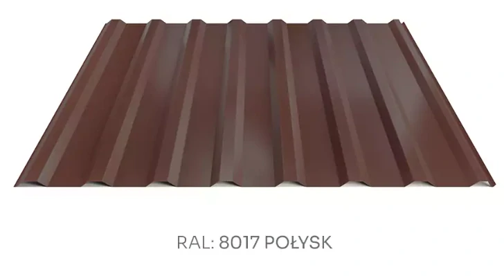 Trapézový plech Hornval T18 PE lesk 0,45 mm